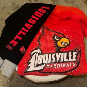 Victoria’s Secret PINK Louisville Cardinals Sweatshirt & Legging Set.